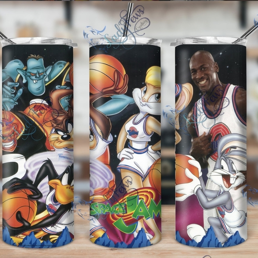 1st Space Jam Inspired Tumbler